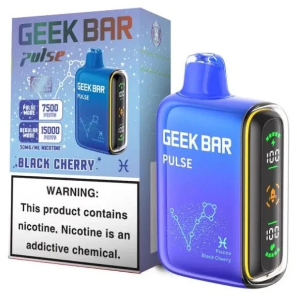 [5-pack] Geek Bar Pulse – Black Cherry