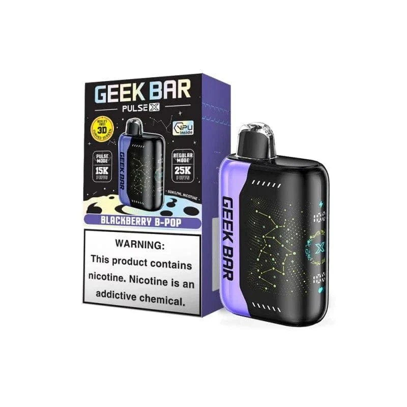 [5-pack] Geek Bar Pulse X – Blackberry B Burst