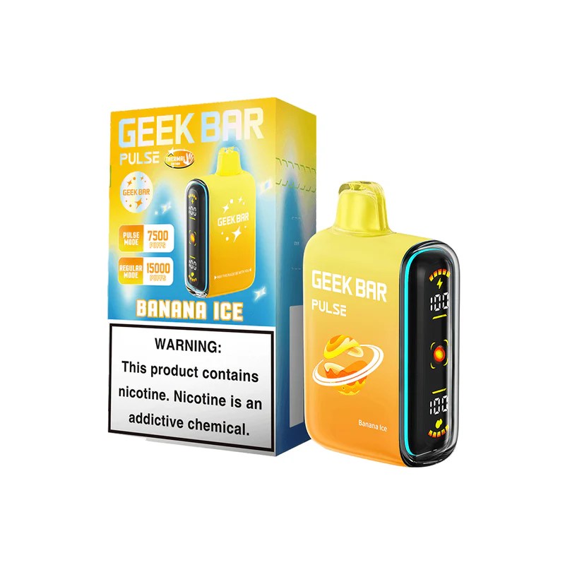[5-pack] Geek Bar Pulse – Banana Ice