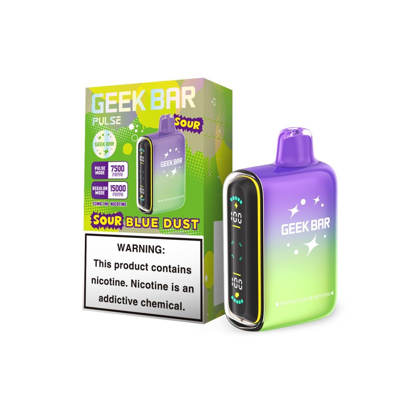 [5-pack] Geek Bar Pulse – Sour Blue Dust