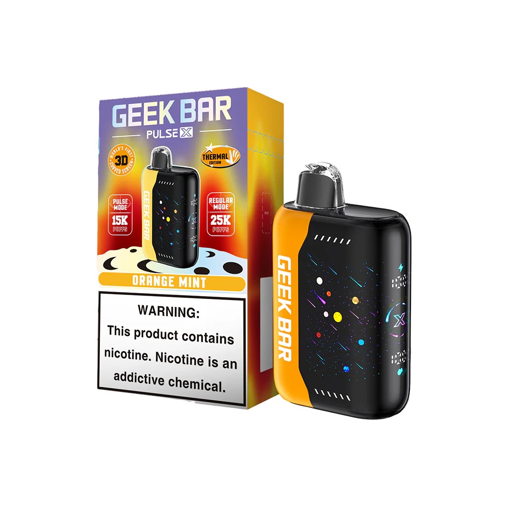 [5-pack] Geek Bar Pulse X – Orange Mint