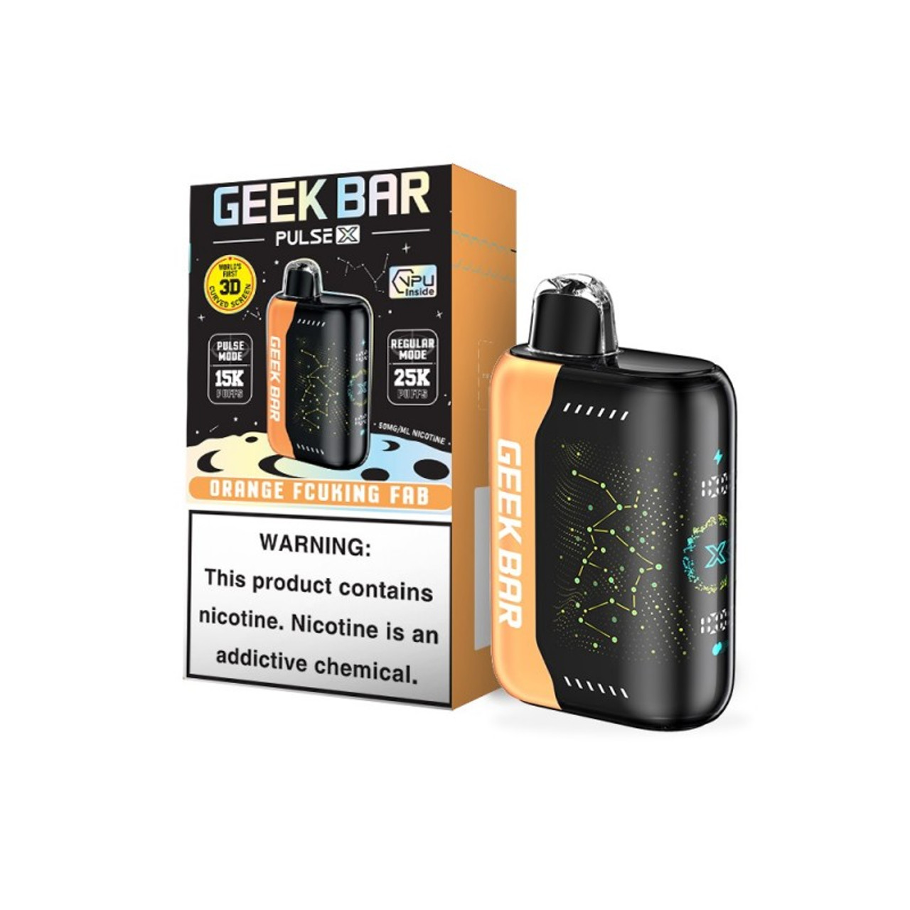 [5-pack] Geek Bar Pulse X – Orange Fcuking Fab