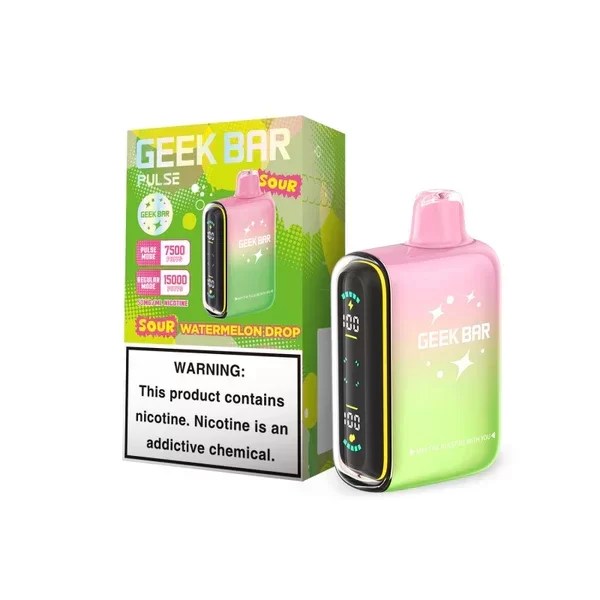 [5-pack] Geek Bar Pulse – Sour Watermelon Drop
