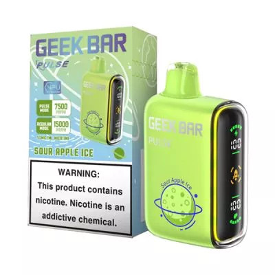 [5-pack] Geek Bar Pulse – Sour Apple Ice