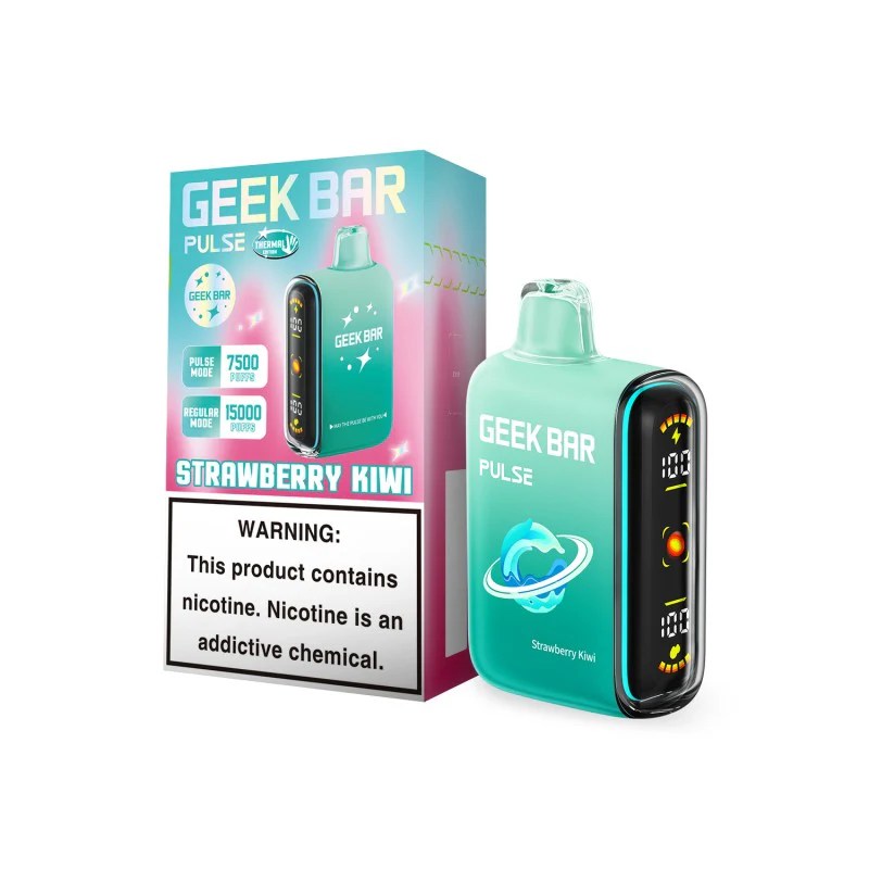 [5-pack] Geek Bar Pulse – Strawberry Kiwi