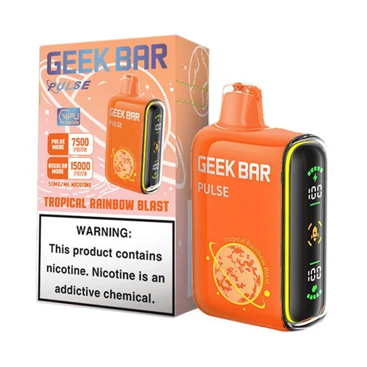 [5-pack] Geek Bar Pulse – Tropical Rainbow Blast