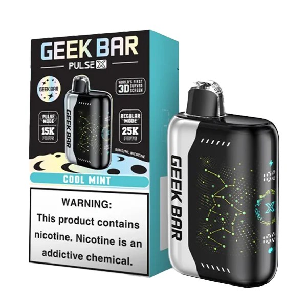 [5-pack] Geek Bar Pulse X – Cool Mint