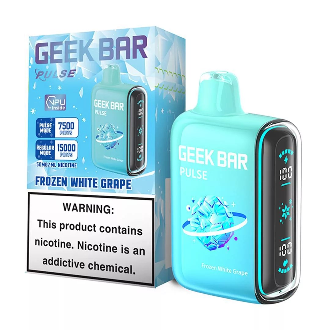 [5-pack] Geek Bar Pulse – Frozen White Grape