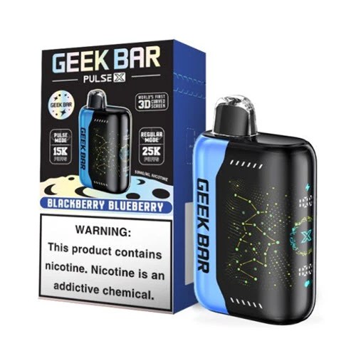 [5-pack] Geek Bar Pulse X – Blackberry Blueberry
