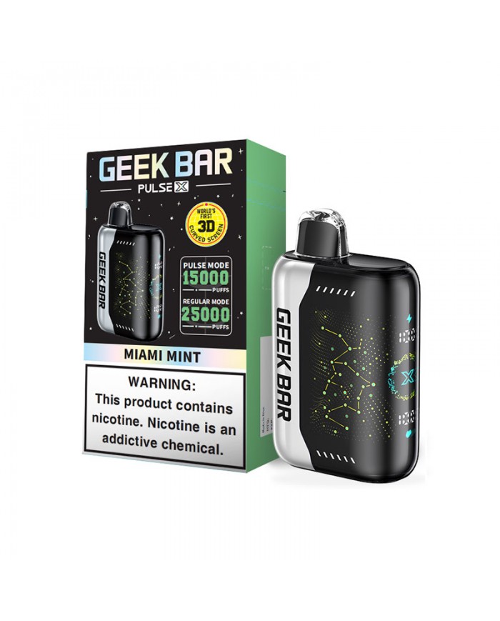 [5-pack] Geek Bar Pulse X – Miami Mint