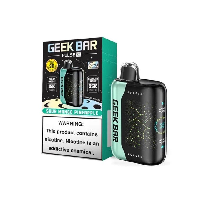 [5-pack] Geek Bar Pulse X – Sour Mango Pineapple