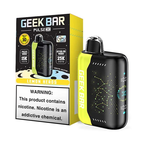 [5-pack] Geek Bar Pulse X – Lemon Heads