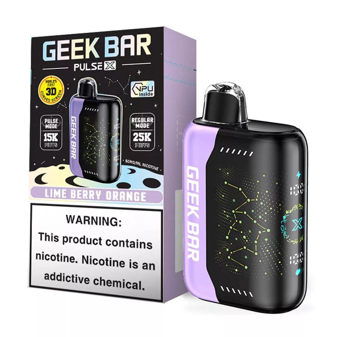 [5-pack] Geek Bar Pulse X – Lime Berry Orange