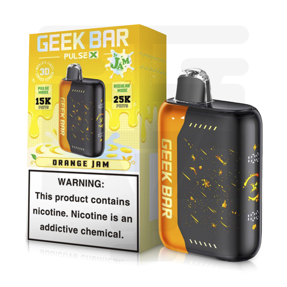 [5-pack] Geek Bar Pulse X – Orange Jam