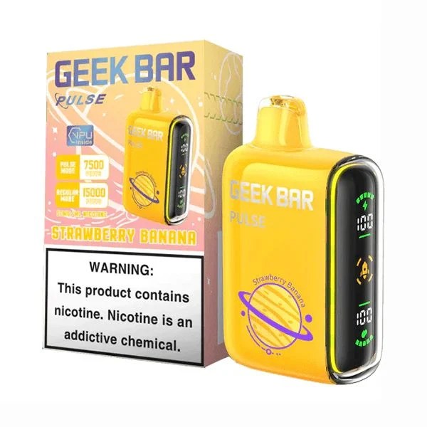 [5-pack] Geek Bar Pulse – Strawberry Banana
