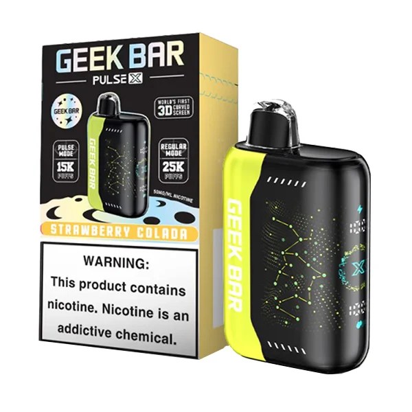 [5-pack] Geek Bar Pulse X – Strawberry Colada